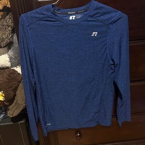 Russell Athletic Kids Navy Long Sleeve Shirt